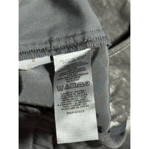 NEW LOFT Size 8 Metallic Velvet High Rise Wide Leg The Peyton Trousers Womens - Picture 9 of 12